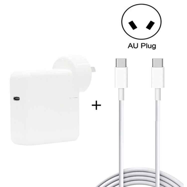 2 in 1 PD 30W USB-C / Type-C + 3A PD 3.0 USB-C / Type-C to USB-C / Type-C Fast Charge Data Cable Set, Cable Length: 2m, AU Plug