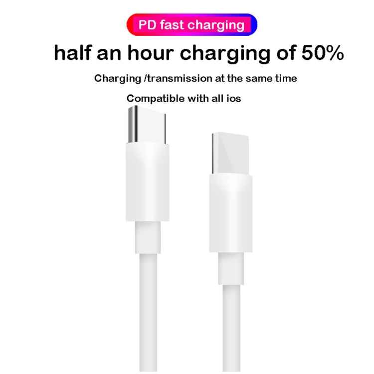 2 in 1 PD 30W USB-C / Type-C + 3A PD 3.0 USB-C / Type-C to USB-C / Type-C Fast Charge Data Cable Set, Cable Length: 2m, AU Plug