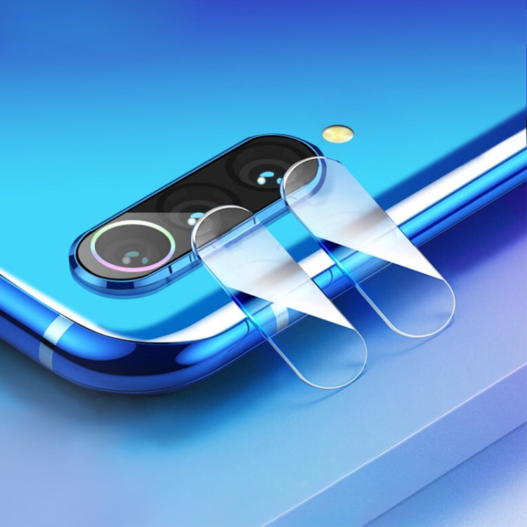 2pcs mocolo 0.15mm 9H 2.5D Round Edge Rear Camera Lens Tempered Glass Film for Xiaomi Mi 9 (Transparent)