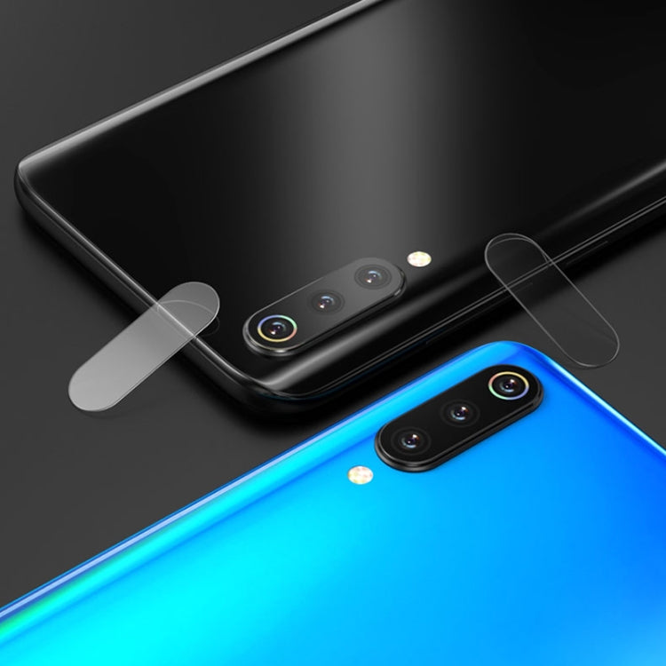 2pcs mocolo 0.15mm 9H 2.5D Round Edge Rear Camera Lens Tempered Glass Film for Xiaomi Mi 9 (Transparent)