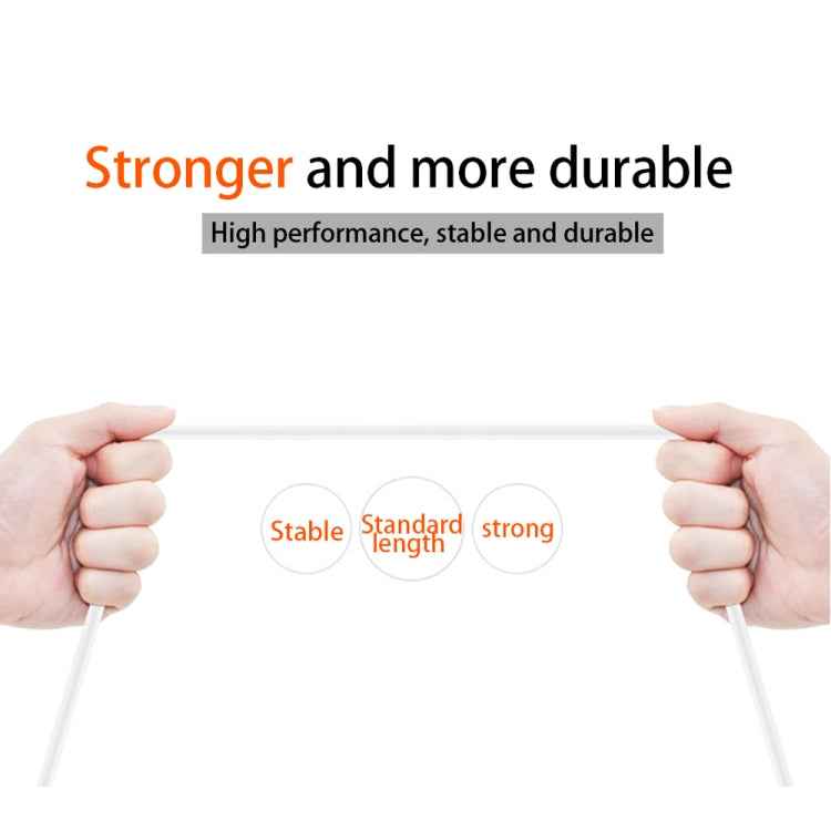 XJ-011 3A USB Male to Micro USB Male Fast Charging Data Cable, Length: 1m