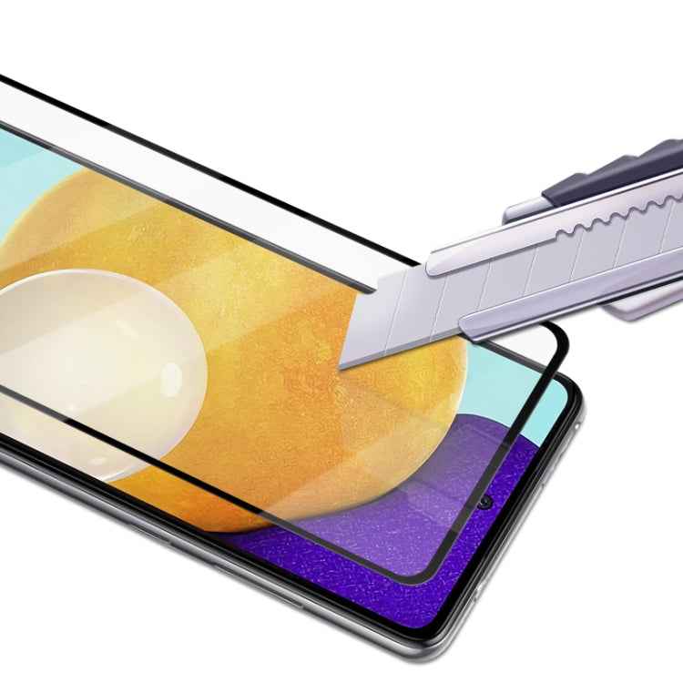 For Samsung Galaxy A52 mocolo 0.33mm 9H 2.5D Full Glue Tempered Glass Film