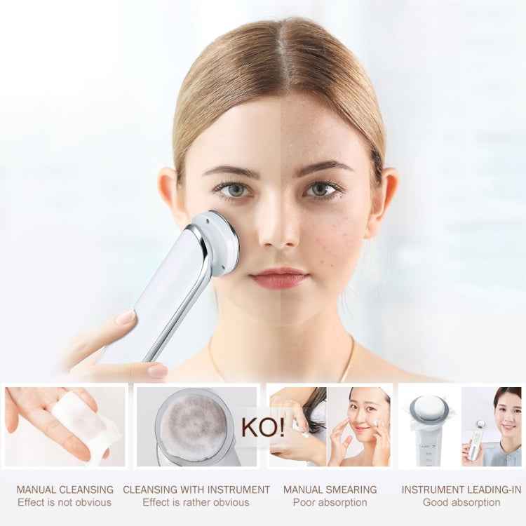 KD9960 Ion Beauty Introduction Instrument Face Cleansing Massager Skin Rejuvenation Thermostat Deep Clean Acne Therapy