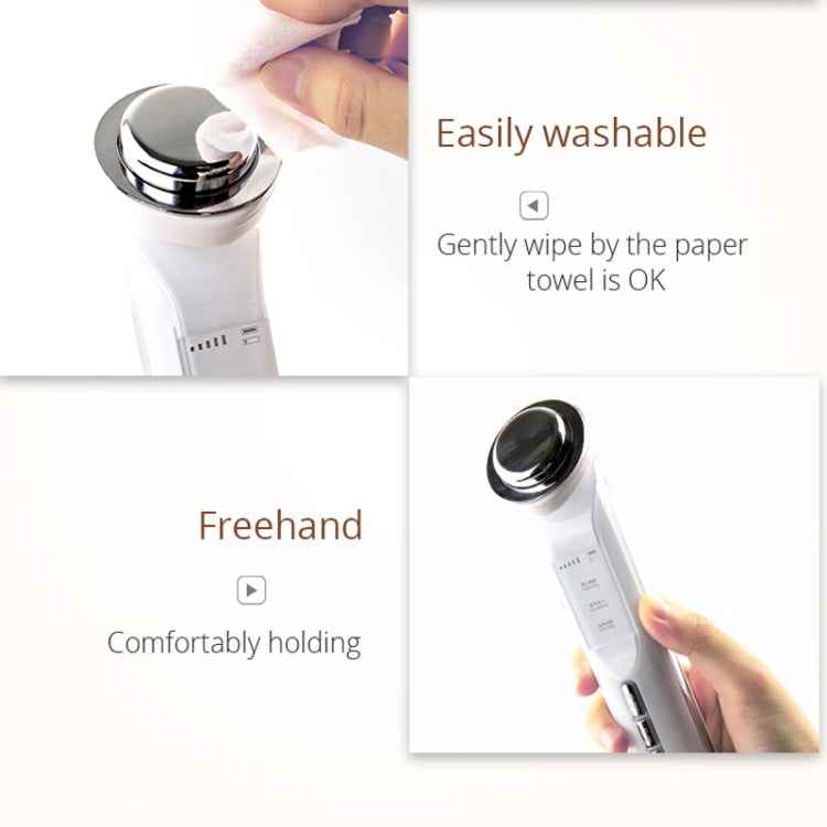 KD9960 Ion Beauty Introduction Instrument Face Cleansing Massager Skin Rejuvenation Thermostat Deep Clean Acne Therapy