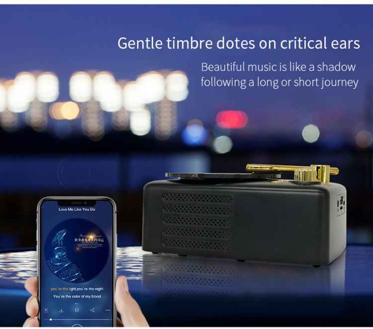 Retro style,built-in high-sensitivity FM receiving   antenna,long-term voyage