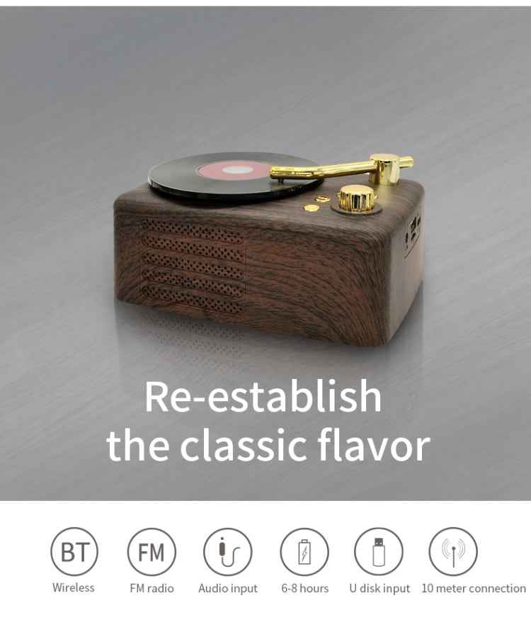 Retro style,built-in high-sensitivity FM receiving   antenna,long-term voyage