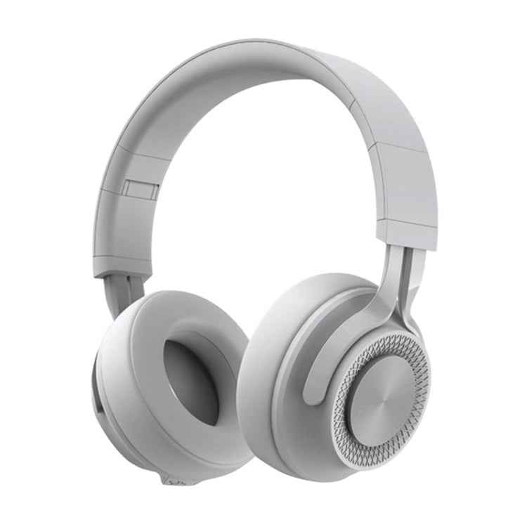 Fingertime P1 Wireless Bluetooth 5.0 Stereo Soft Leather Earmuffs Foldable Headset Built-in Mic for PC / Cell Phones