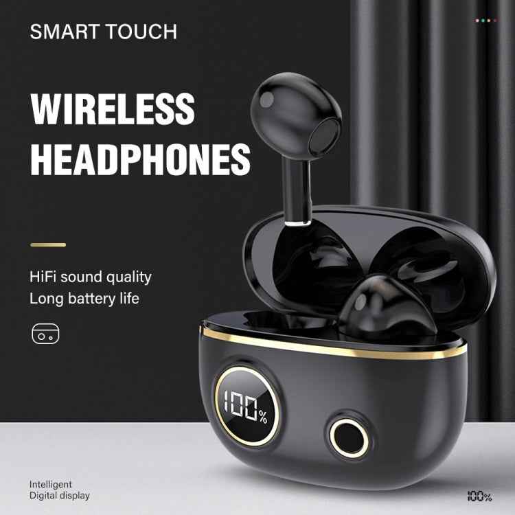 PRO100 TWS Bluetooth 5.2 Noise Canceling Waterproof Earphones 9D Stereo Sports Headphone with Charging Case
