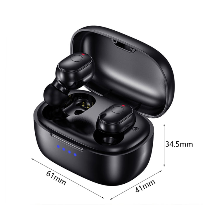 T&G TG911 Bluetooth V5.1 Sport Waterproof Mini Touch-Control Noise Cancelling Earphones