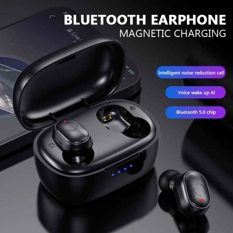 T&G TG911 Bluetooth V5.1 Sport Waterproof Mini Touch-Control Noise Cancelling Earphones