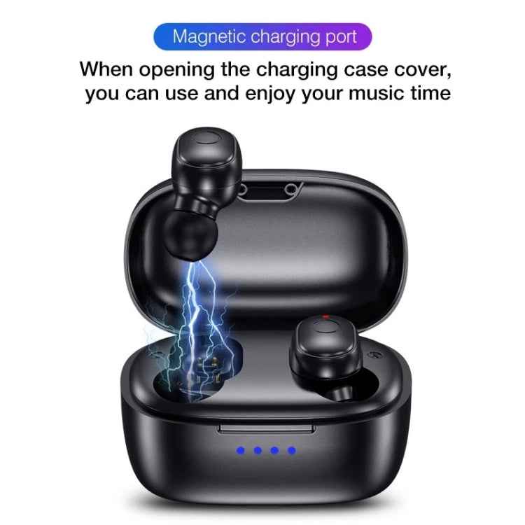 T&G TG911 Bluetooth V5.1 Sport Waterproof Mini Touch-Control Noise Cancelling Earphones