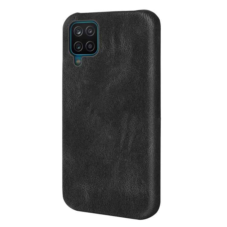 Ring Holder PU Phone Case For Samsung Galaxy A12