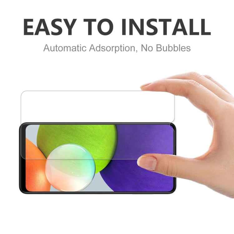 5 PCS For Samsung Galaxy A32 4G ENKAY Hat-Prince 0.26mm 9H 2.5D Curved Edge Tempered Glass Screen Film