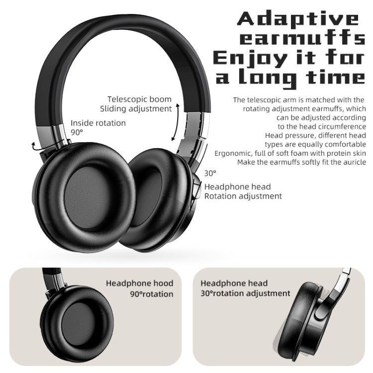 A51 USB Charging Wireless Bluetooth HIFI Stereo Headset with Mic