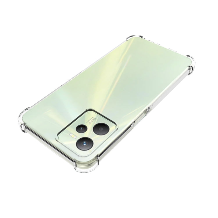 For OPPO Realme C35 JSM Transparent TPU Airbag Shockproof Antiskid Phone Case