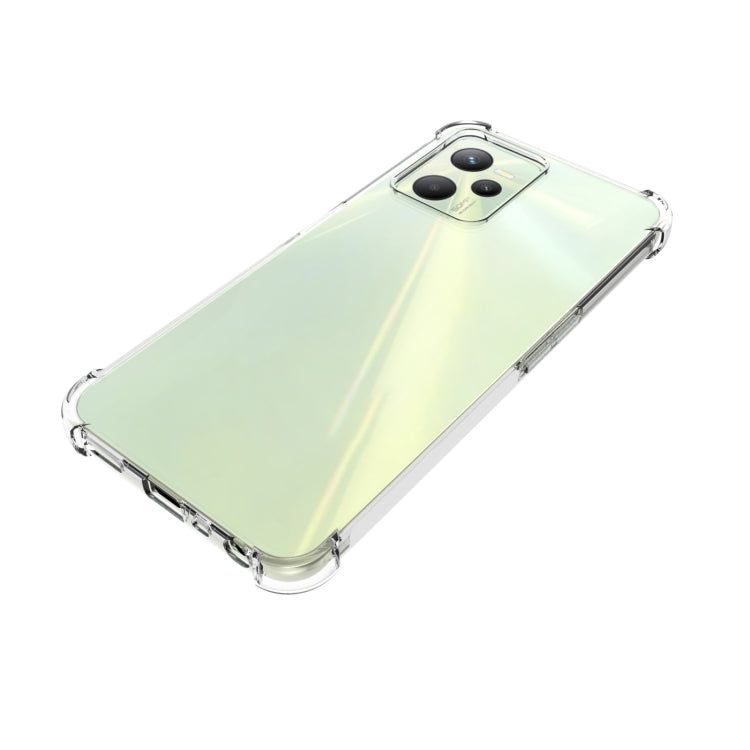 For OPPO Realme C35 JSM Transparent TPU Airbag Shockproof Antiskid Phone Case