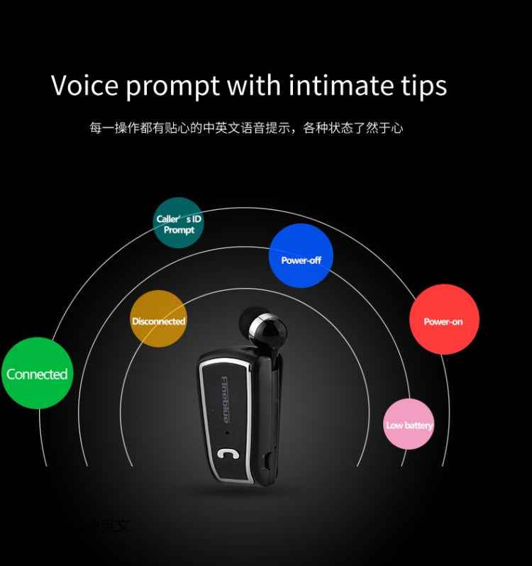 Fineblue F-V3 Bluetooth 4.1 Wireless Stereo Bluetooth In-Ear Earphone Mini Headset