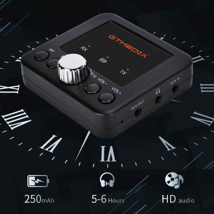 GTMEDIA RT05 Bluetooth 5.0 Audio Receiver & Transmitter 2 in 1 Adapter