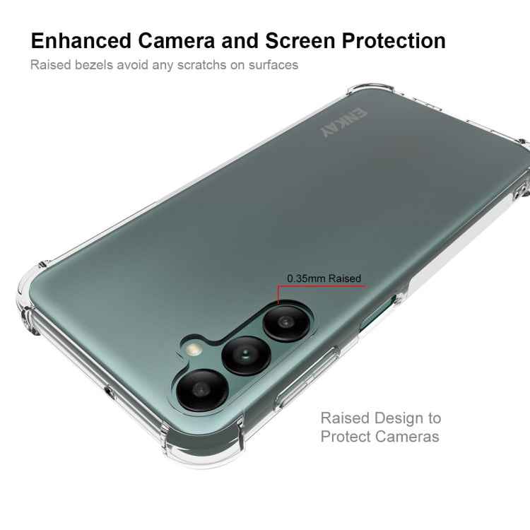 For Samsung Galaxy A24 4G ENKAY Hat-Prince Clear TPU Shockproof Phone Case