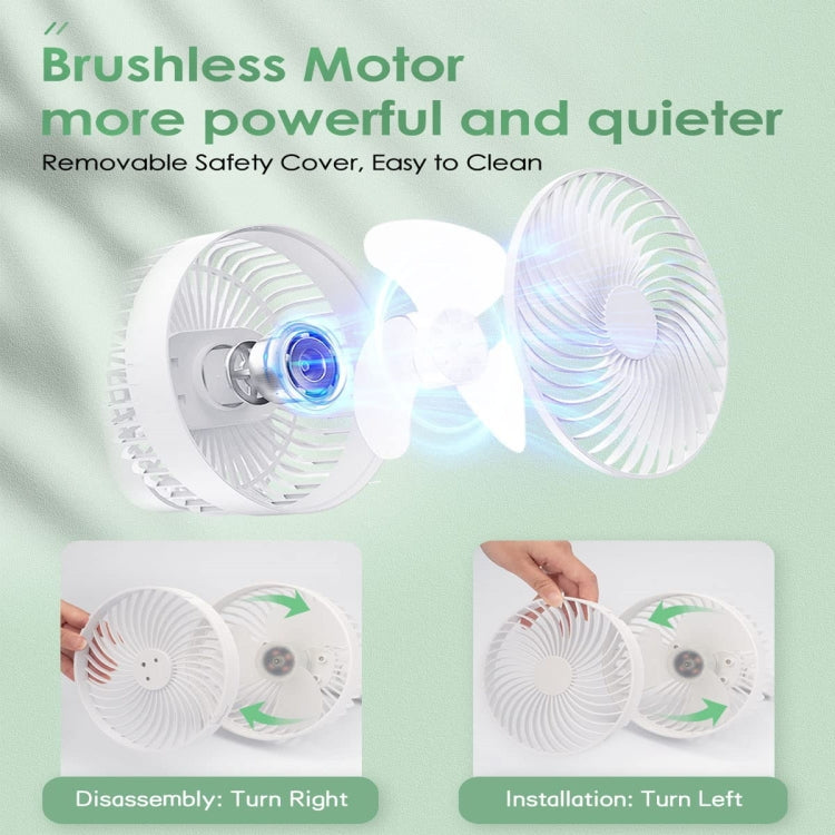 Multifunctional LED Rechargeable Outdoor Portable Tent Camping Fan