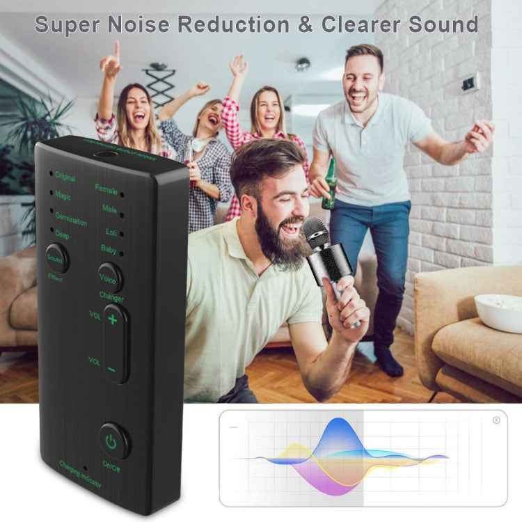 M1 Portable Mini Voice Changing Modulator with Adjustable Voice Functions & Phone Computer & Sound Card & Mic Tool