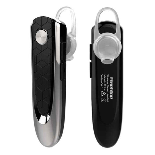 Fineblue HF68 Bluetooth Mini Earphone Business Wireless Earbud Stereo Music Hands-free Calling Earphone Large Battery Capacity