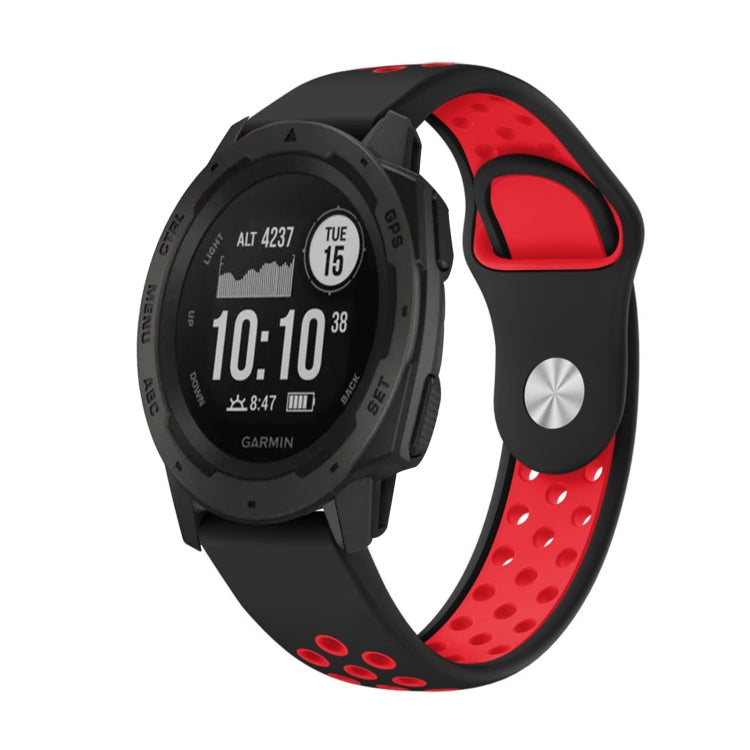 22mm Sports Breathable Silicone Watch Band
