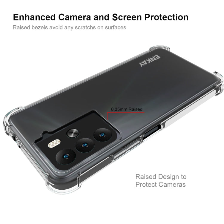 ENKAY Hat-Prince Transparent TPU Shockproof Phone Case