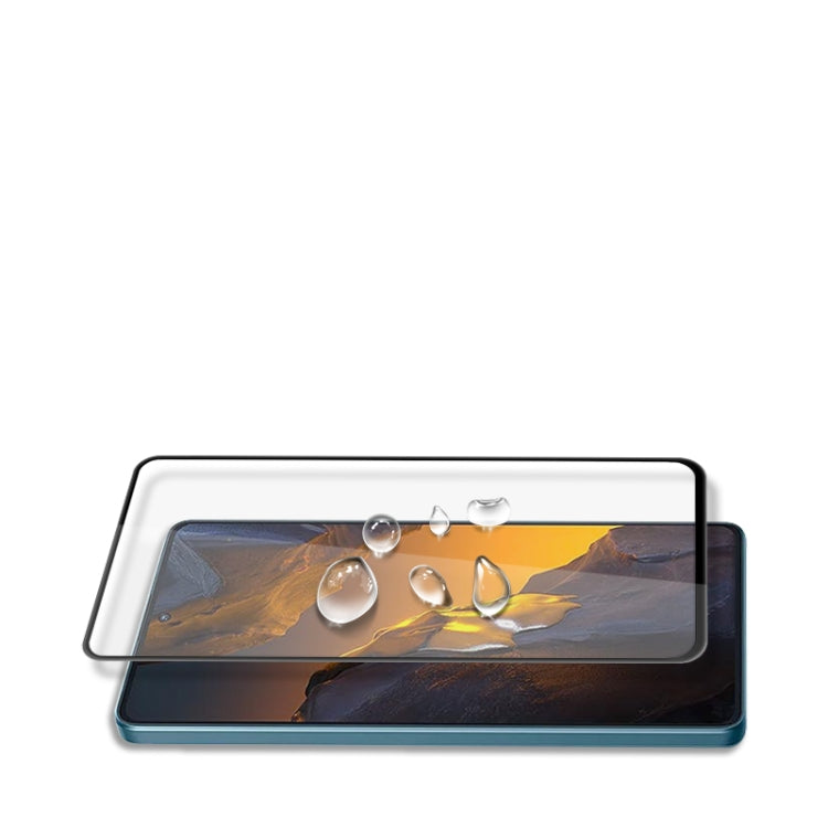 For Xiaomi POCO F5 mocolo 0.33mm 9H 2.5D Full Glue Tempered Glass Film
