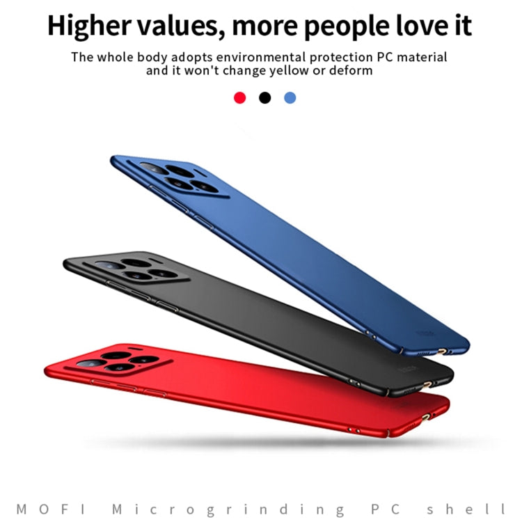 MOFI Micro-Frosted PC Ultra-thin Hard Phone Case, For Xiaomi 15, For Xiaomi Redmi Note 14 Pro+, For Xiaomi 14T Pro, For Xiaomi 14T, For Xiaomi Poco F6 Pro, For Xiaomi Poco F6 / Redmi Turbo 3, For Xiaomi Civi 4 Pro, For Xiaomi Redmi Note 13 Pro 4G      ...