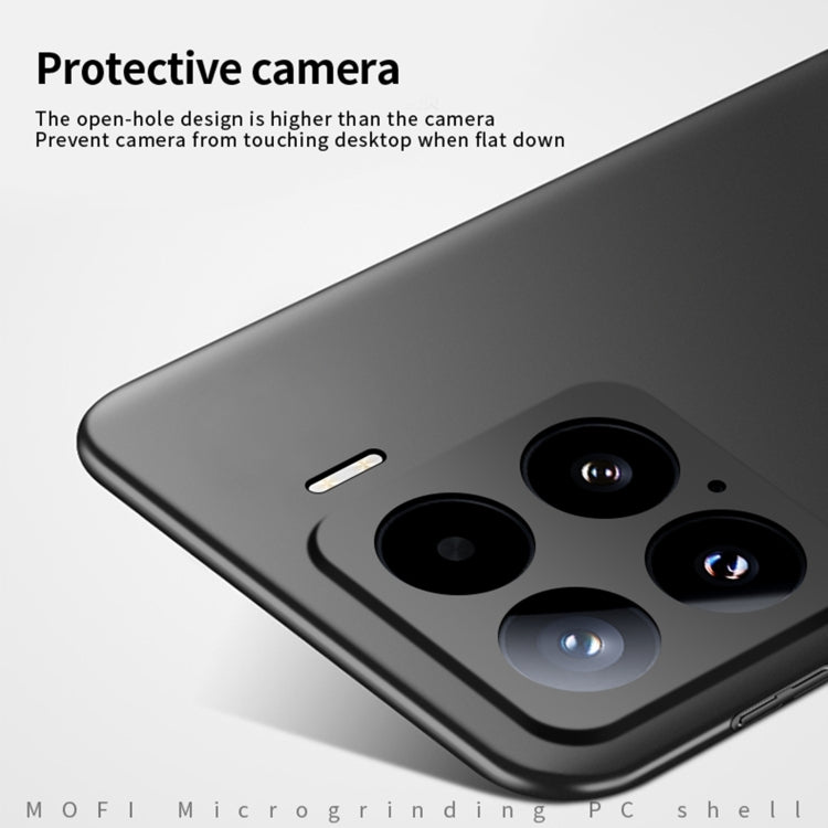 MOFI Micro-Frosted PC Ultra-thin Hard Phone Case, For Xiaomi 15, For Xiaomi Redmi Note 14 Pro+, For Xiaomi 14T Pro, For Xiaomi 14T, For Xiaomi Poco F6 Pro, For Xiaomi Poco F6 / Redmi Turbo 3, For Xiaomi Civi 4 Pro, For Xiaomi Redmi Note 13 Pro 4G      ...
