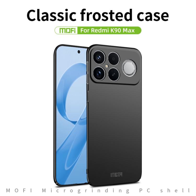 MOFI Micro-Frosted PC Ultra-thin Hard Phone Case, For Redmi K90 Max 5G, For Redmi Turbo 5 Max 5G, For Xiaomi 17 Pro Max, For Xiaomi 17 Pro, For Xiaomi 17, For Redmi A5 4G 171.7mm, For Xiaomi Redmi Turbo 4 Pro, For Xiaomi Redmi Turbo 4 / Poco X7 Pro    ...
