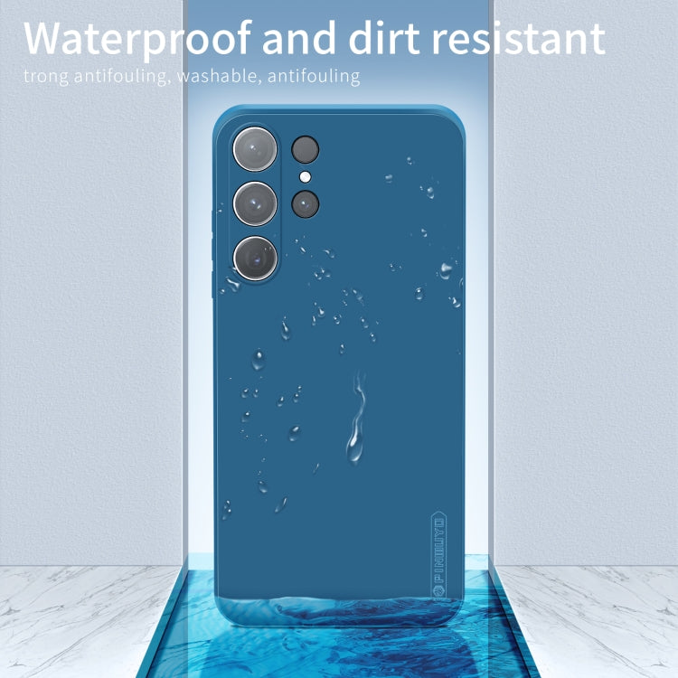 PINWUYO Sense Series Liquid Silicone TPU Phone Case, For Galaxy S25 Ultra 5G, For Galaxy A16 5G, For Galaxy A06 4G, For Galaxy S24 FE 5G, For Galaxy F15 / M15, For Galaxy A55 5G, For Galaxy A35 5G, For Galaxy S24 Ultra 5G, For Galaxy S24+ 5G           ...