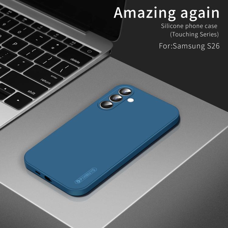 PINWUYO Sense Series Liquid Silicone TPU Phone Case, For Galaxy S26+ 5G, For Galaxy S26 Ultra 5G, For Galaxy S26 5G, For Galaxy A57 5G, For Galaxy A37 5G, For Galaxy A27 5G, For Galaxy S25 FE 5G, For Galaxy A07, For Galaxy A17, For Galaxy S25 Edge 5G  ...