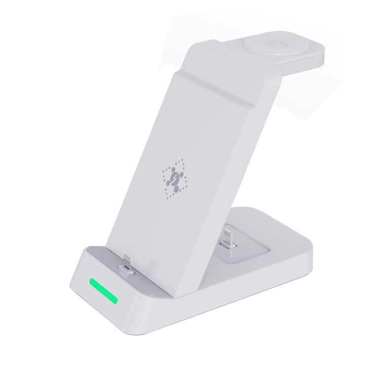 B20 18W 3 in 1 Wireless Charger Stand Charger Dock for iPhone Apple Watch Series