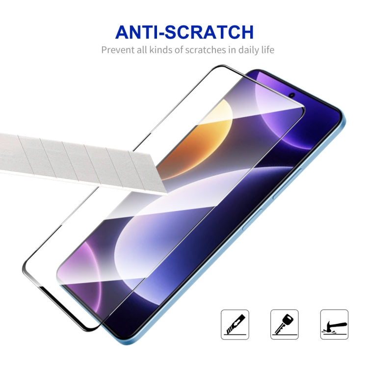 For Xiaomi Poco F5 / Redmi Note 12 Turbo ENKAY Full Glue High Aluminum-silicon Tempered Glass Film, For Xiaomi Poco F5(1pc), For Xiaomi Poco F5(2pcs), For Xiaomi Poco F5(5pcs), For Xiaomi Poco F5(10pcs)