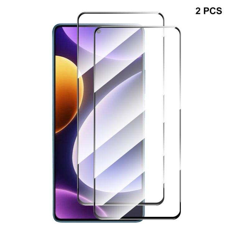For Xiaomi Poco F5 / Redmi Note 12 Turbo ENKAY Full Glue High Aluminum-silicon Tempered Glass Film, For Xiaomi Poco F5(1pc), For Xiaomi Poco F5(2pcs), For Xiaomi Poco F5(5pcs), For Xiaomi Poco F5(10pcs)