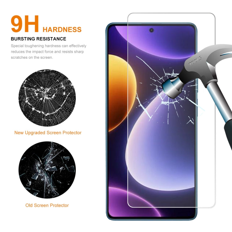 For Xiaomi Poco F5 / Redmi Note 12 Turbo ENKAY 0.26mm 9H 2.5D High Aluminum-silicon Tempered Glass Film, 1pc, 2pcs, 5pcs, 10pcs