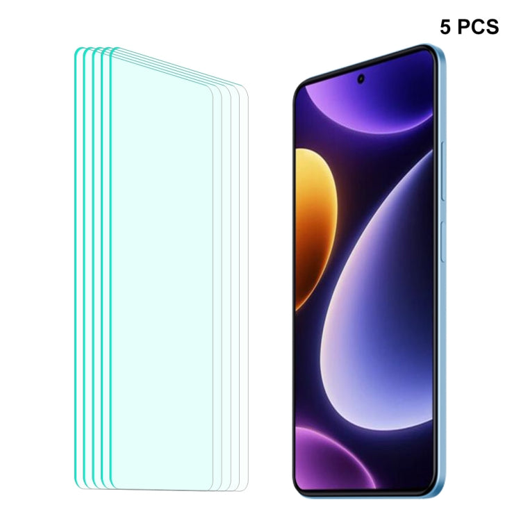 For Xiaomi Poco F5 / Redmi Note 12 Turbo ENKAY 0.26mm 9H 2.5D High Aluminum-silicon Tempered Glass Film, 1pc, 2pcs, 5pcs, 10pcs