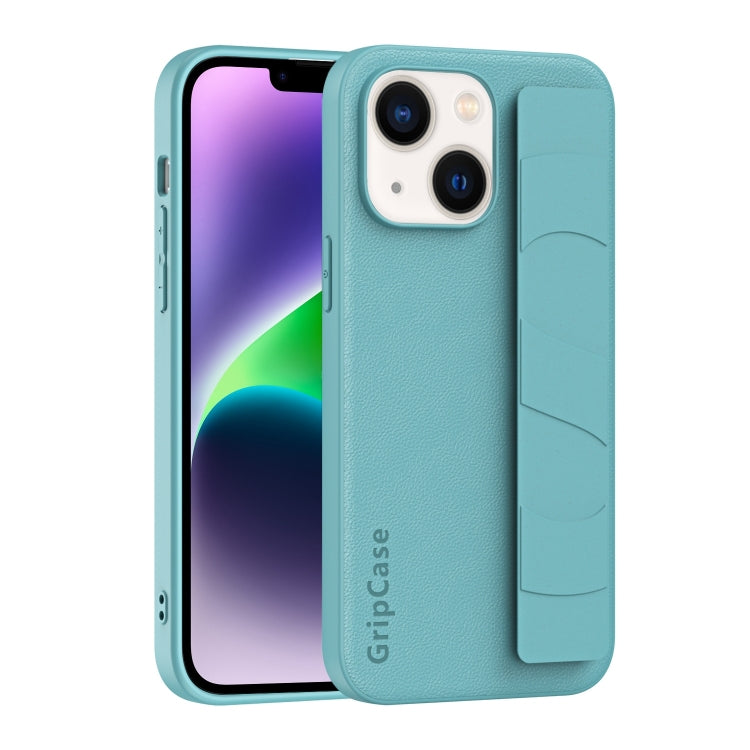 Skin Elastic Wrist Grip Back Cover Phone Case, For iPhone 15 Pro Max, For iPhone 14, For iPhone 14 Pro, For iPhone 15 Pro, For iPhone 15 Plus, For iPhone 14 Plus, For iPhone 14 Pro Max, For iPhone 15