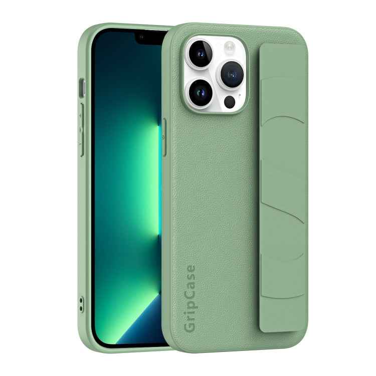 Skin Elastic Wrist Grip Back Cover Phone Case