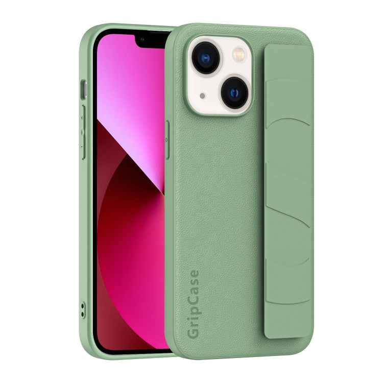 Skin Elastic Wrist Grip Back Cover Phone Case