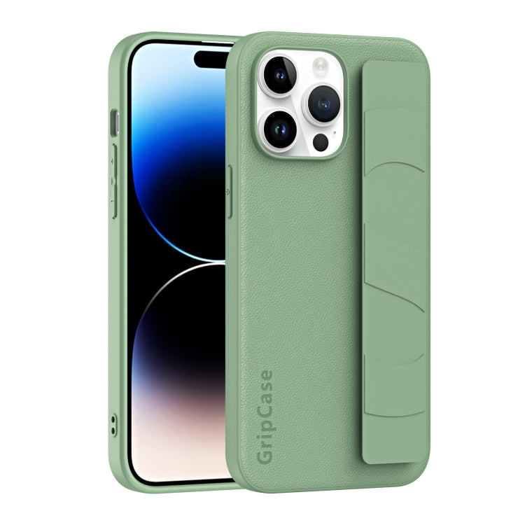Skin Elastic Wrist Grip Back Cover Phone Case, For iPhone 15 Pro Max, For iPhone 14, For iPhone 14 Pro, For iPhone 15 Pro, For iPhone 15 Plus, For iPhone 14 Plus, For iPhone 14 Pro Max, For iPhone 15