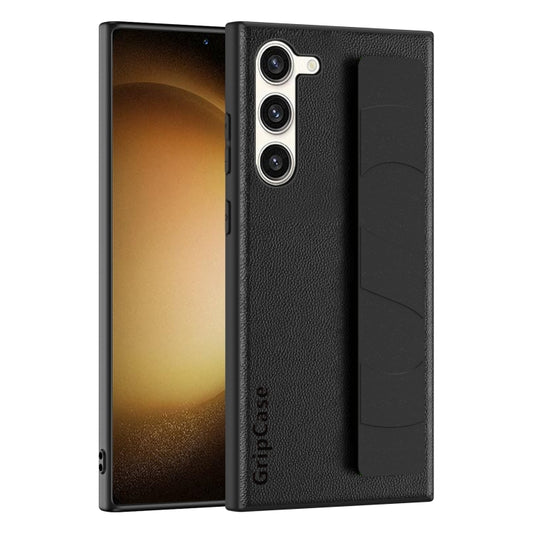 Skin Elastic Wrist Grip Back Cover Phone Case