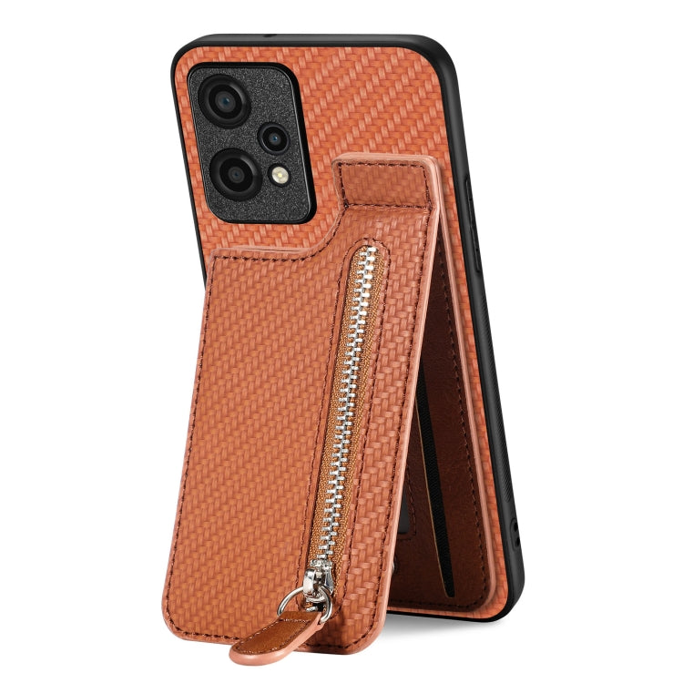 Carbon Fiber Vertical Flip Zipper Phone Case, For OnePlus Ace 6 / 6T / 15R, For OnePlus 15, For OnePlus Nord CE 2 Lite