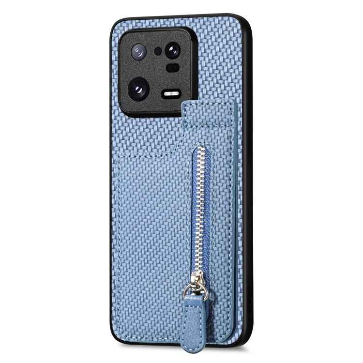 Carbon Fiber Vertical Flip Zipper Phone Case, For Redmi 15C 5G / 4G Glodal 171mm, For Xiaomi 15T, For Redmi K80 Pro / Poco F7 Ultra, For Redmi K80 / Poco F7 Pro, For Redmi Turbo 4, For Xiaomi Poco X7 Pro, For Redmi Note 12 5G, For Xiaomi 13 Pro        ...