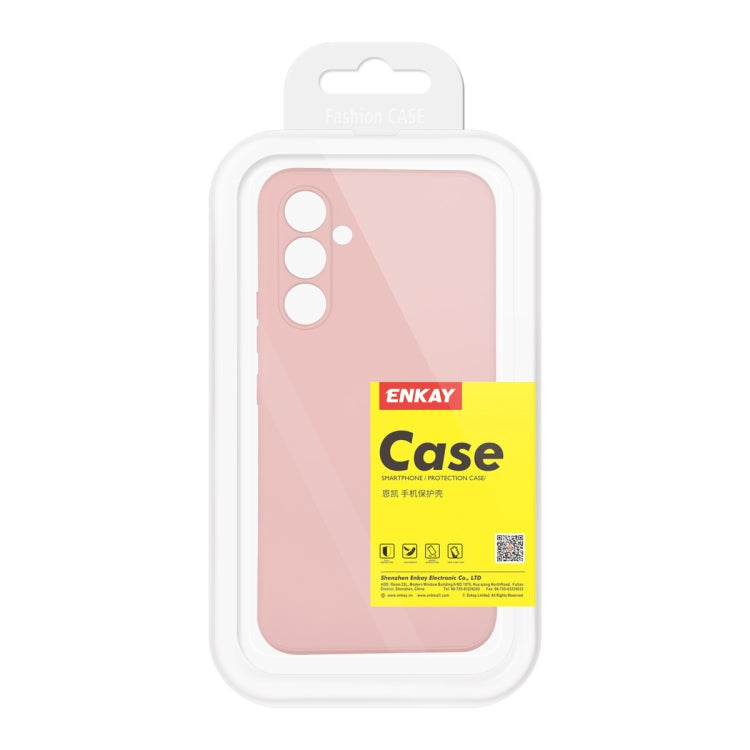 ENKAY Liquid Silicone Phone Case with Tempered Film