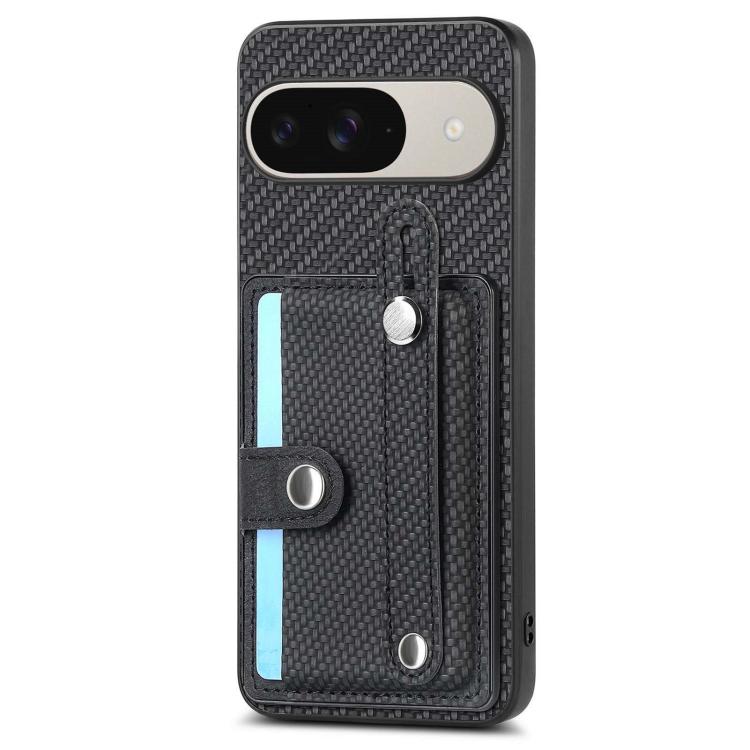 Wristband Kickstand Card Wallet Back Cover Phone Case with Tool Knife