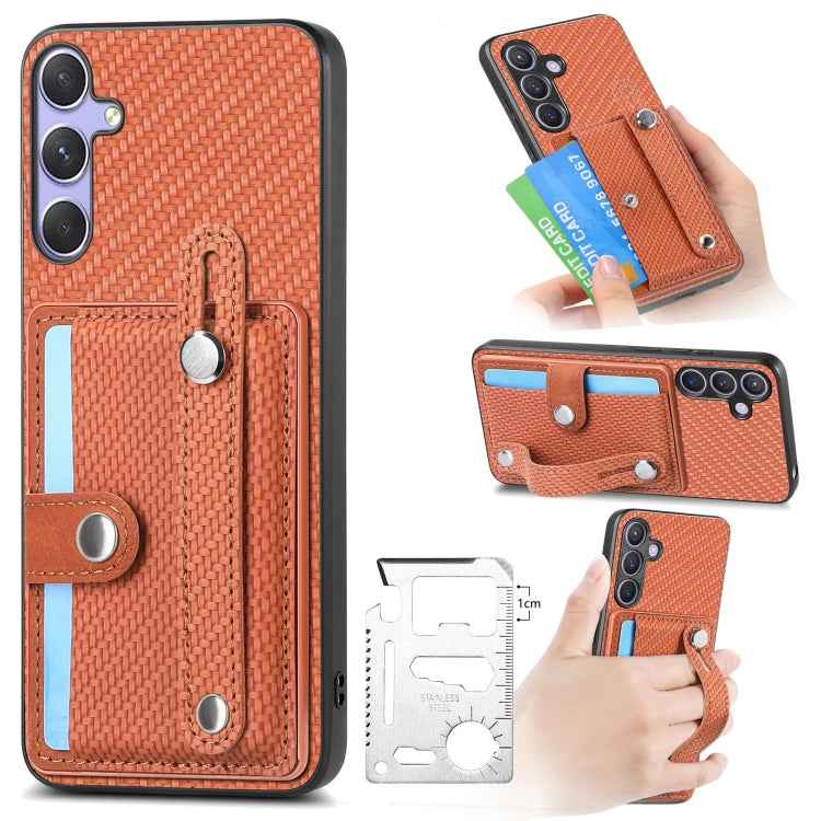 Wristband Kickstand Wallet Back Phone Case with Tool Knife, For Samsung Galaxy S25 Edge 5G, For Samsung Galaxy A56 5G, For Samsung Galaxy A36, For Samsung Galaxy S25 5G, For Samsung Galaxy S25+ 5G, For Samsung Galaxy S25 Ultra 5G�����������������������...