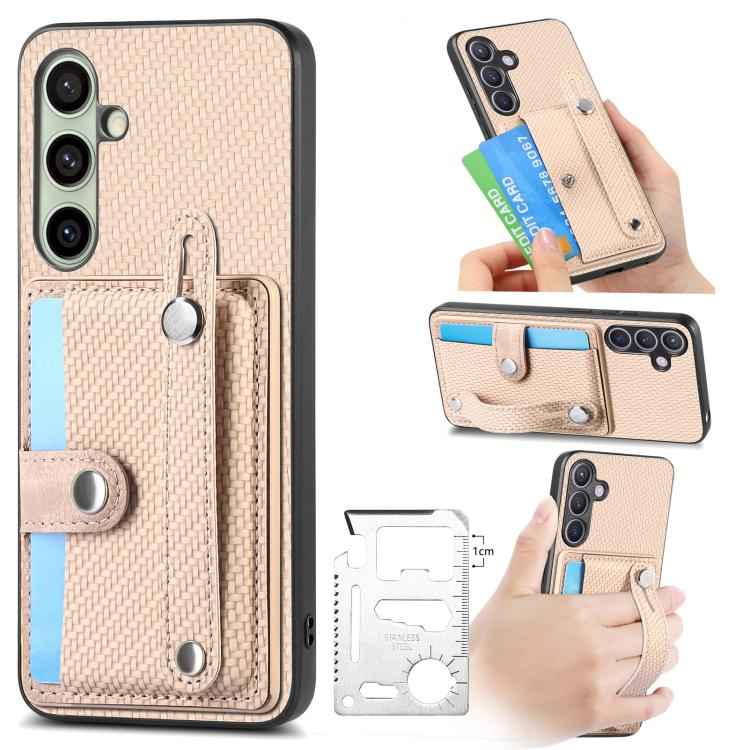 Wristband Kickstand Wallet Back Phone Case with Tool Knife, For Samsung Galaxy S25 Edge 5G, For Samsung Galaxy A56 5G, For Samsung Galaxy A36, For Samsung Galaxy S25 5G, For Samsung Galaxy S25+ 5G, For Samsung Galaxy S25 Ultra 5G�����������������������...